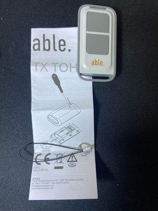 : 17 Mandos Garaje Able TX TOH2 433P