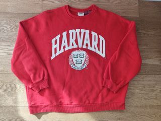 Sudadera Harvard Pull and Bear Talla M