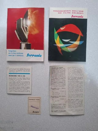 Ferrania Eura Fotocamera Analogica Anni '50