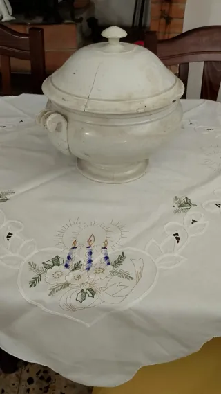 Centrotavola Natalizio Vintage