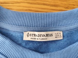 Sudadera Stradivarius Azul Talla M