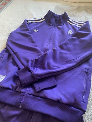 Chándal Real Madrid Adidas Morado
