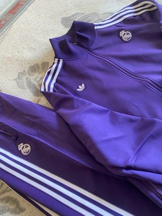 Chándal Real Madrid Adidas Morado