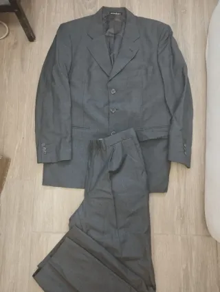 Traje Emidio Tucci Gris Talla 40