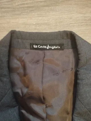 Traje Emidio Tucci Gris Talla 40
