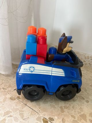Coche Chase Patrulla Canina + bloques