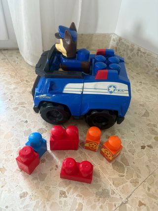 Coche Chase Patrulla Canina + bloques