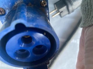 Adaptador Enchufe Azul