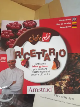 Kit per fondere cioccolato Amstrad
