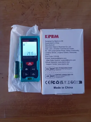 Medidor Distancia Láser Kiprim 50m