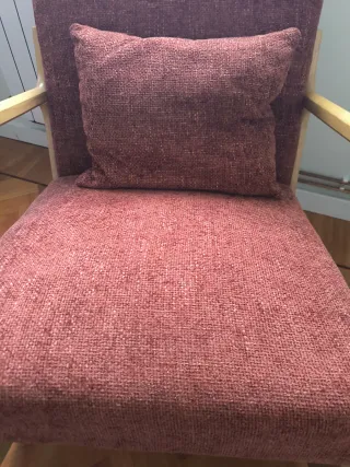 Silla Mecedora Madera y Tejido