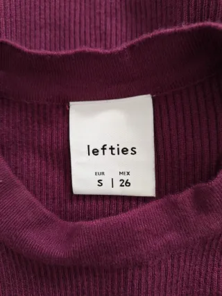 Vestido midi burdeos canalé