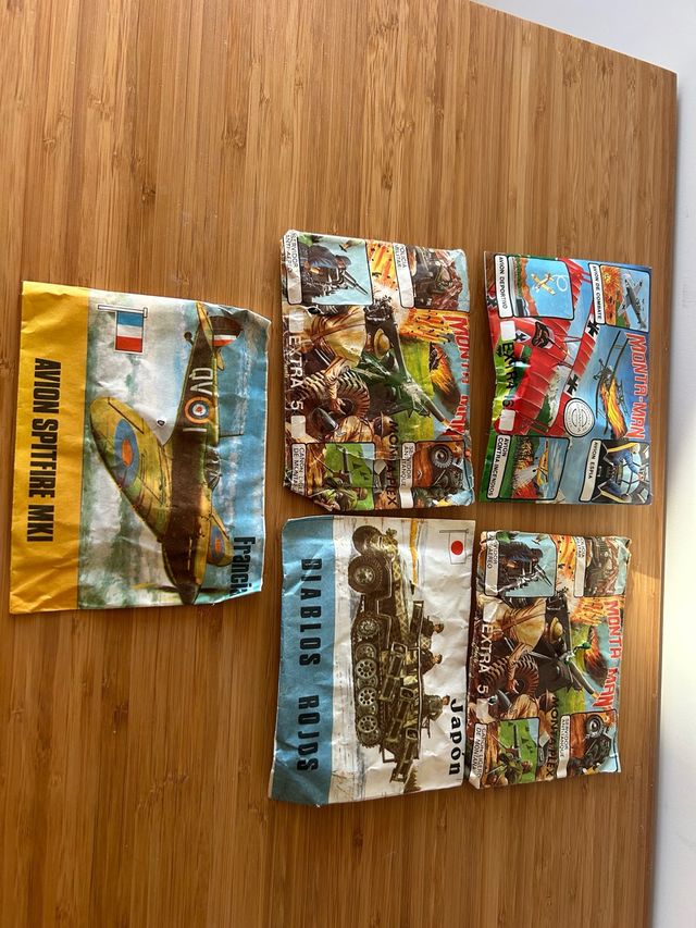 Sobres Monta Man Colección Militar