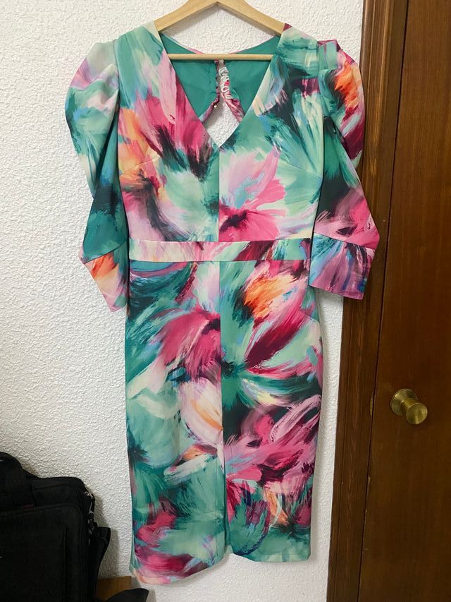 Vestido fiesta SARA LUNA talla 40