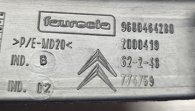 9680464280 Soporte Paragolpes Trasero CITROËN C4