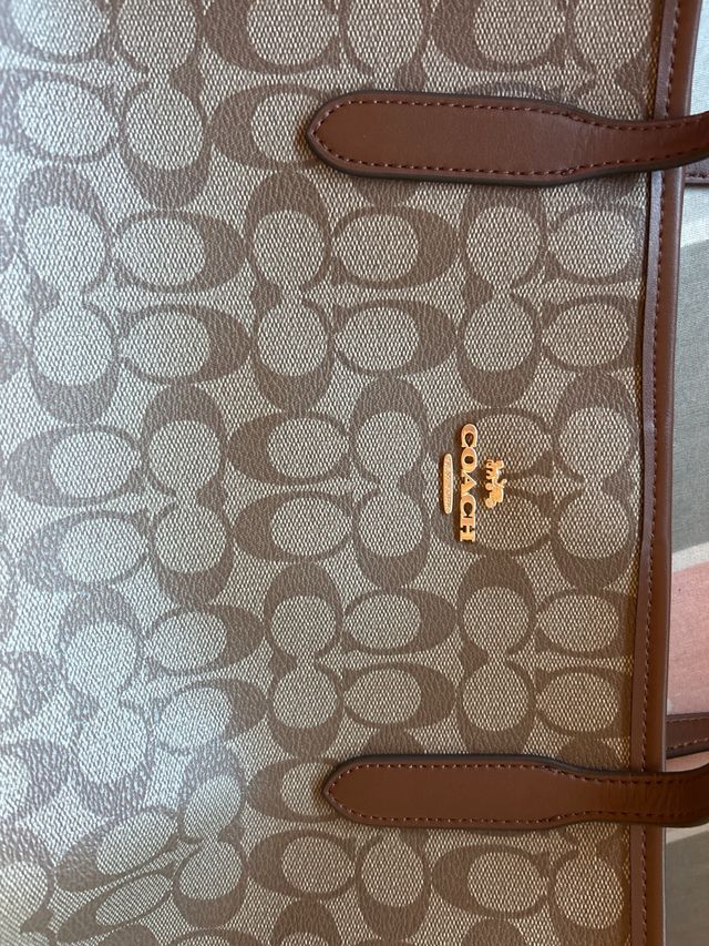 Bolso Coach Original Beige y Marrón