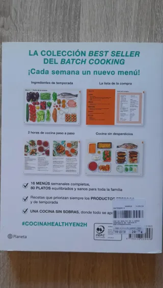 Cocina healthy en 2 horas para toda la semana: ...
