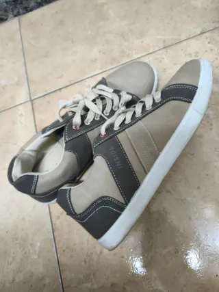 Zapatillas chico Inside beige/marrón