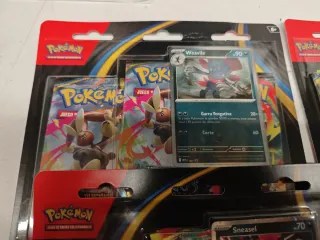 3 Sobres Pokémon Megaevolución Fuegos Fantasmales