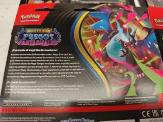 3 Sobres Pokémon Megaevolución Fuegos Fantasmales