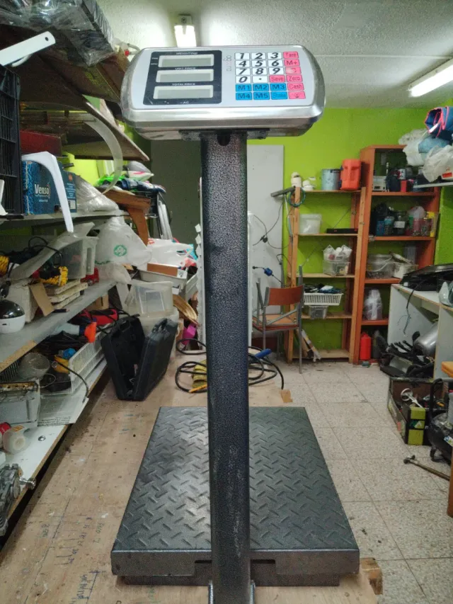 Báscula digital electrónica