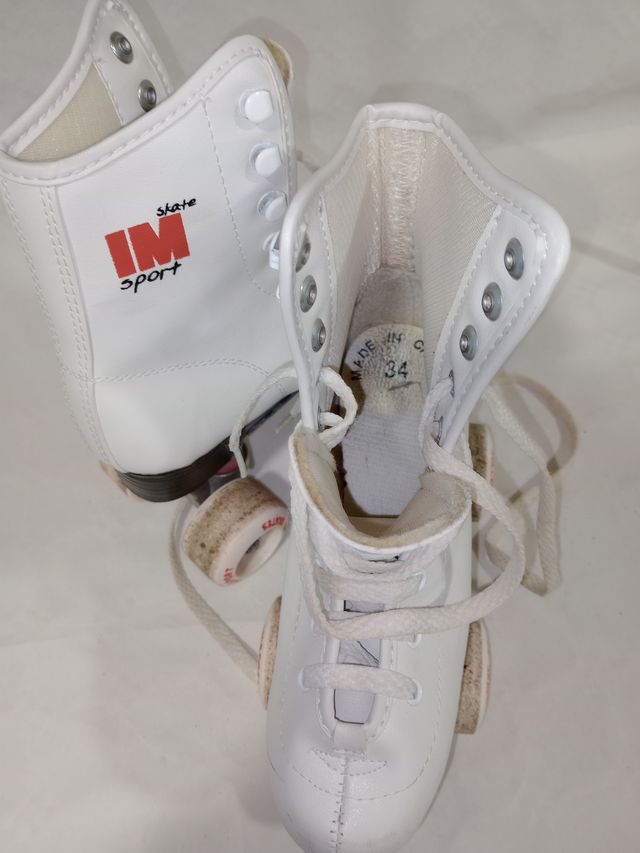 Patines IM Sport Talla 34 Blancos