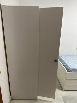 Armario blanco 3 puertas madera