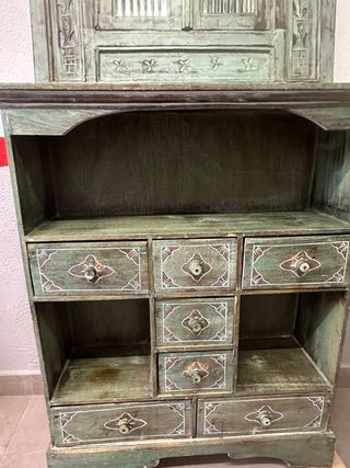 Mueble auxiliar recibidor antiguo