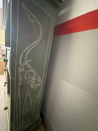 Mueble auxiliar recibidor antiguo