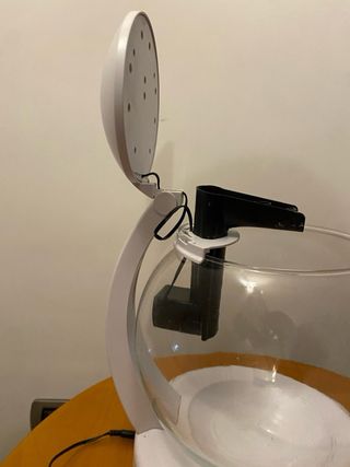 Acquario Ampolla con Filtro e Illuminazione