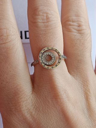 Anillo Doble Círculo