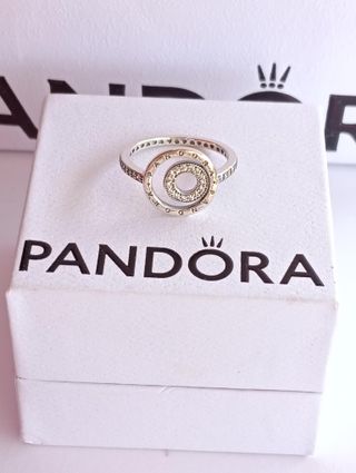 Anillo Doble Círculo