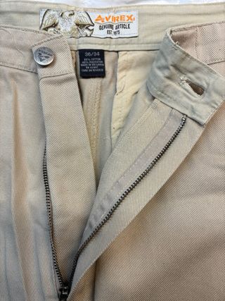 Pantaloni vintage workwear Avirex beige