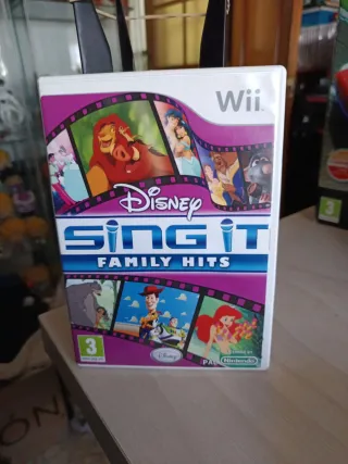 Disney Sing It Family Hits Wii