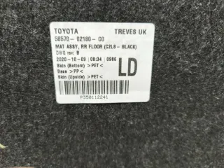 Protector Maletero Toyota Corolla