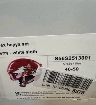 Casco esquí Infantil con Gafas uvex heyya 46 50 cm