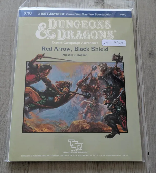 Dungeons & Dragons X10 Red Arrow, Black Shield