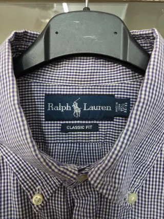Camisa Ralph Lauren Cuadros Azul