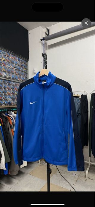 Chaqueta Nike Azul y Negra