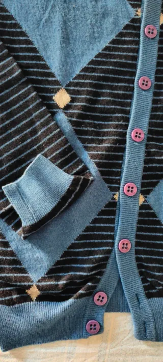 Cardigan U.S. Polo Sport Cashmere Tg M