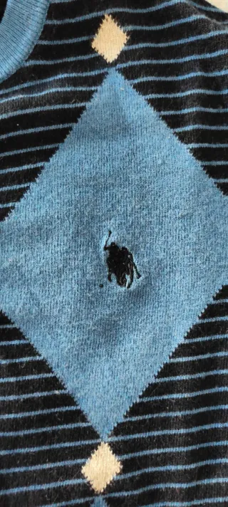 Cardigan U.S. Polo Sport Cashmere Tg M