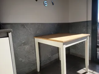 Mesa de cocina madera 74x74