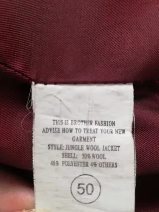 Giacca uomo BROTHER-F STYLE nera