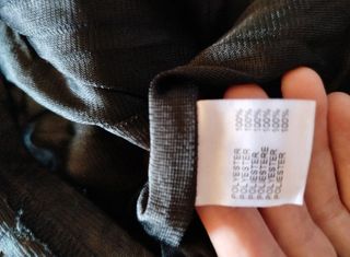 Vestido fiesta con lentejuelas bicolor