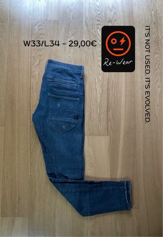 Pantalón vaquero de hombre de G-Star Raw (W33/L34)