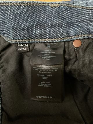 Pantalón vaquero de hombre de G-Star Raw (W33/L34)