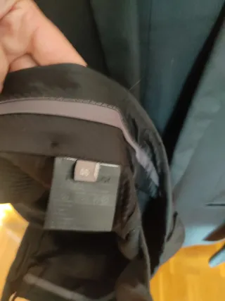 Traje Negro Juvenil Talla 46/42