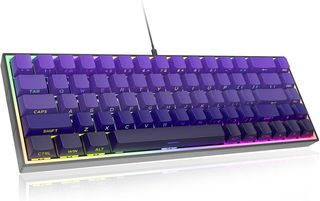 Teclado Mecánico Multifuncional Morado