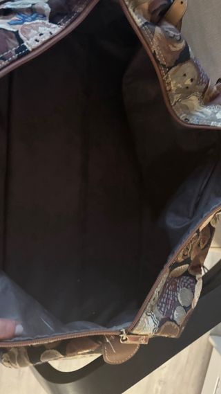 Bolso de viaje con estampado de ositos