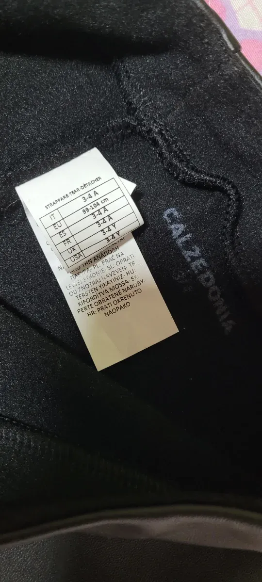 Pantalón térmico niña 3-4 años